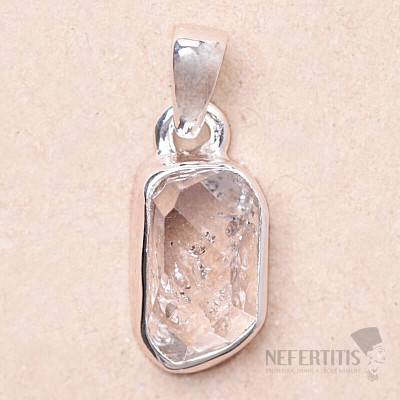 Herkimer diamant přívěsek stříbro Ag 925 LOT71