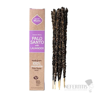 Vonné tyčinky Sagrada Madre Palo Santo a Lavender - levandule