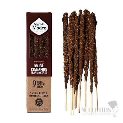 Incense sticks Sagrada Madre Anise, Cinnamon and Olibanum