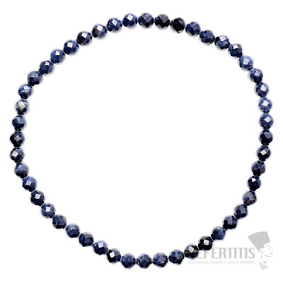 Sapphire bracelet extra AA quality cut beads