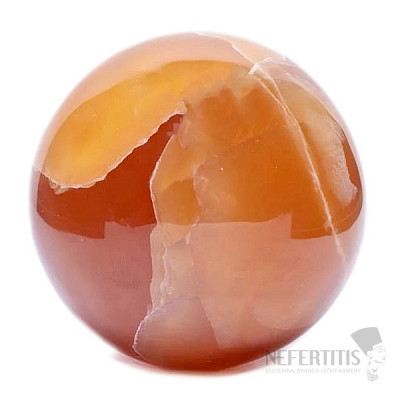 Calcite honey ball