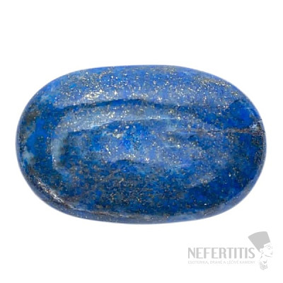 Lapis lazuli masážní hmatka ovál 6,5 cm