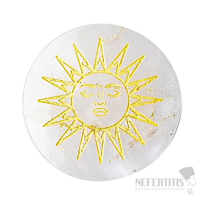 Sun crystal coasters - decoration