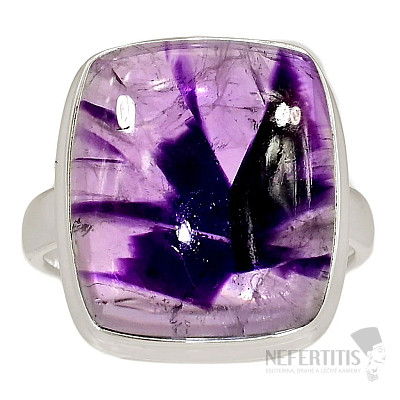 Amethyst star ring silver Ag 925 R798