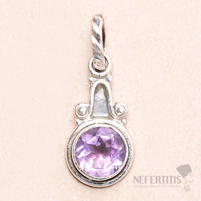 Amethyst-Anhänger Silber Ag 925 MIX8