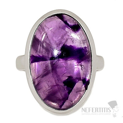 Amethyst-Sternring Silber Ag 925 R800