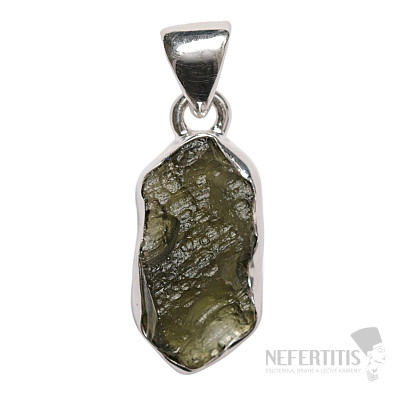 Vltavín prívesok striebro Ag 925 P800