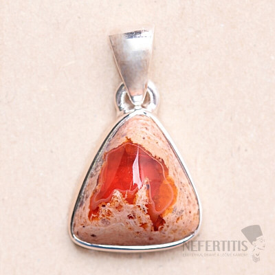 Opal mexikanischer Anhänger Silber Ag 925 P826