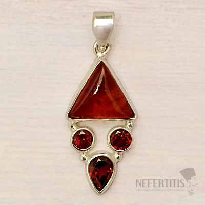 Jantar přívěsek stříbro Ag 925 86343