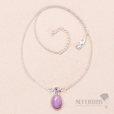 Phosphosiderit Collier Silber Ag 925 89677