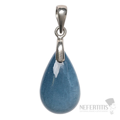Anhänger aus blauem Opal, Silber Ag 925 Nr. 9