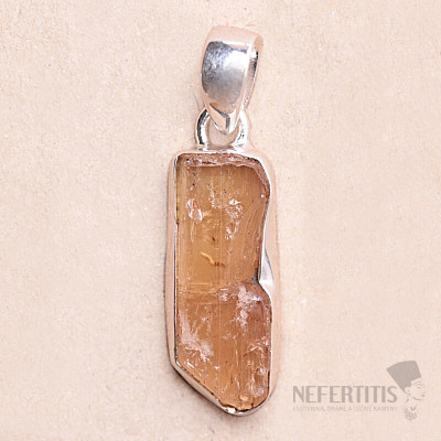 Topaz zlatý Imperial krystal přívěsek Ag 925 KO95