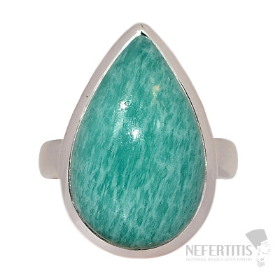 Amazonitring Silber Ag 925 R961