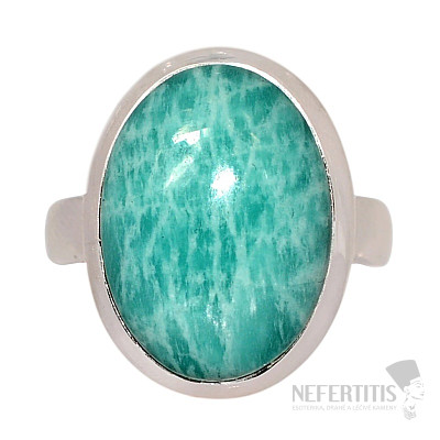 Amazonite silver ring Ag 925 R962