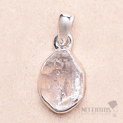 Herkimer diamant přívěsek stříbro Ag 925 LOT97