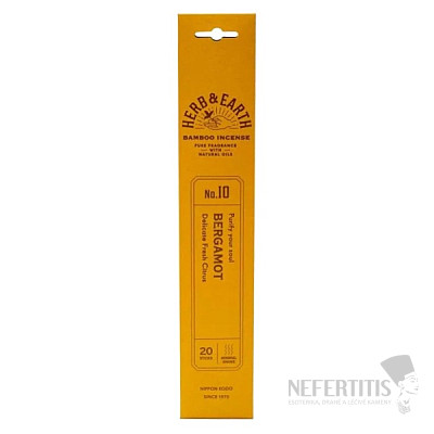 Nippon Kodo Bergamot Herbs Incense Sticks