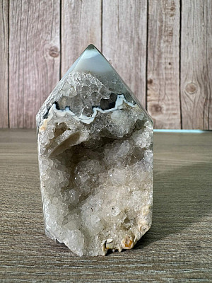 Brazilian spitz agate - obelisk 17