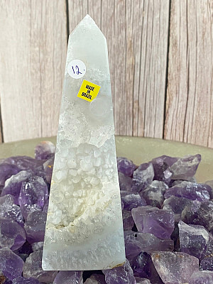 Brazilian spitz agate - obelisk KO12