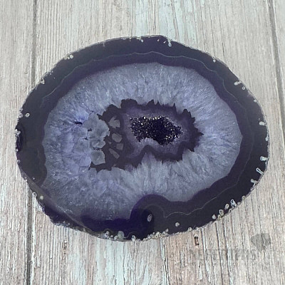 Agate polished slice 18