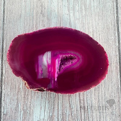 Agate polished slice 38