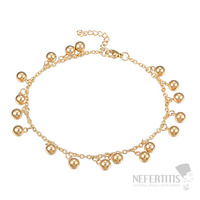 Stainless steel anklet Balls