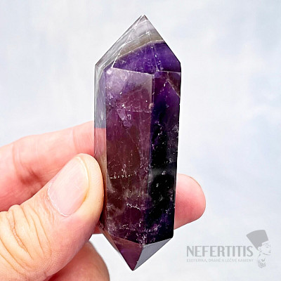 Amethyst double sided point cut Zambia 2
