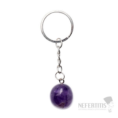 Keychain with amethyst variant II