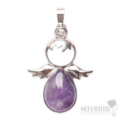 Amethyst Angel pendant