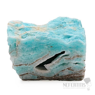 Aragonite blue raw Afghanistan 7