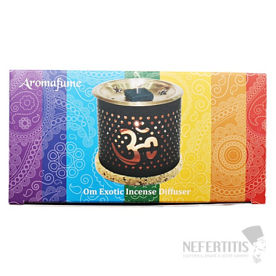 Set of Aromafume incense bricks for 7 chakras and diffuser
