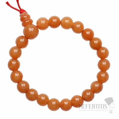 Aventurine orange Buddha bracelet