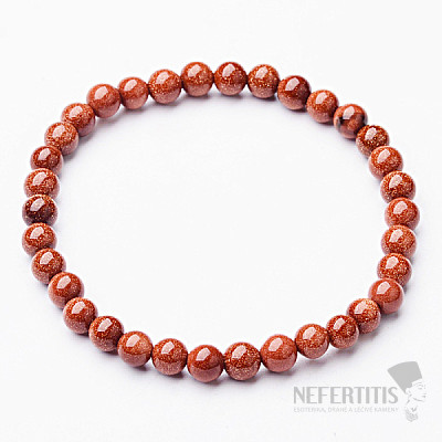 Aventurine sun bead bracelet
