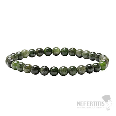 Diopsid-Perlenarmband 6 mm