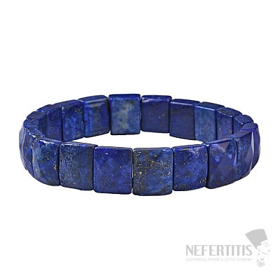Lapis Lazuli broušený náramek z destiček