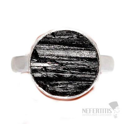 Tourmaline scoryl ring silver Ag 925 R1549