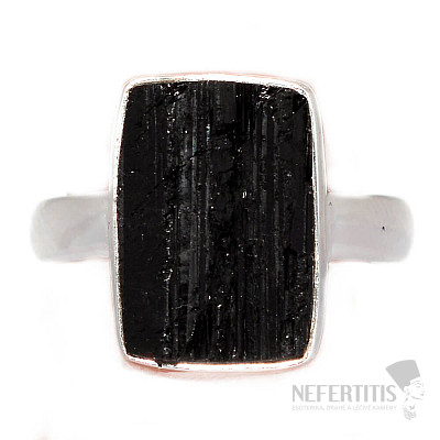 Tourmaline scoryl ring silver Ag 925 R1560