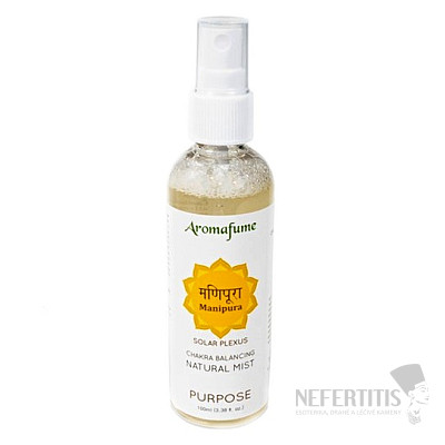 Aromafume fragrance spray for the 3rd chakra