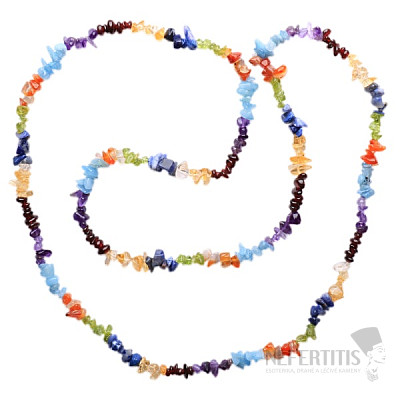 Chopped chakra necklace