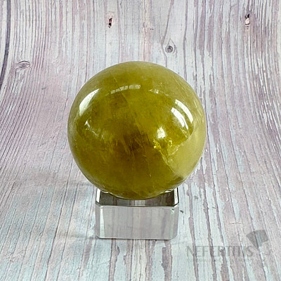 Citrín lemon koule 20