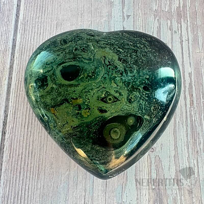 Jaspis kambaba leštěný Madagaskar Srdce M6-30