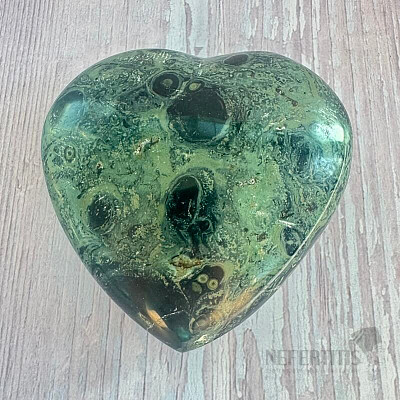 Jaspis kambaba leštěný Madagaskar Srdce M6-33