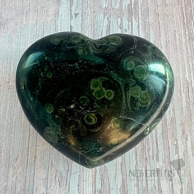 Jaspis kambaba leštěný Madagaskar Srdce M6-42