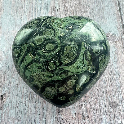 Jasper Kambaba polished Madagascar Heart M9-6