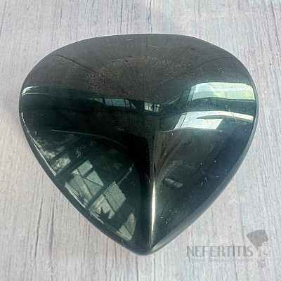 Obsidian gold heart Mexico 4