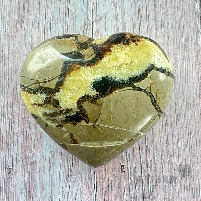 Polished Septoria Madagascar large Heart P8-21