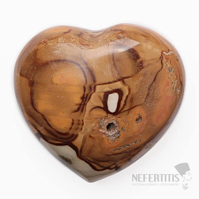 Jasper polychrome heart Madagascar 12