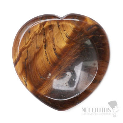Tiger eye massage tactile heart