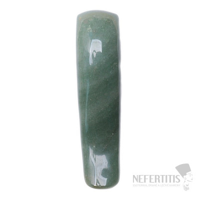 Gua sha from aventurine S shape