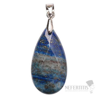 Lapis Lazuli pendant Drop cut