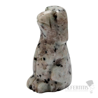 Kiwi jasper Labrador figurine